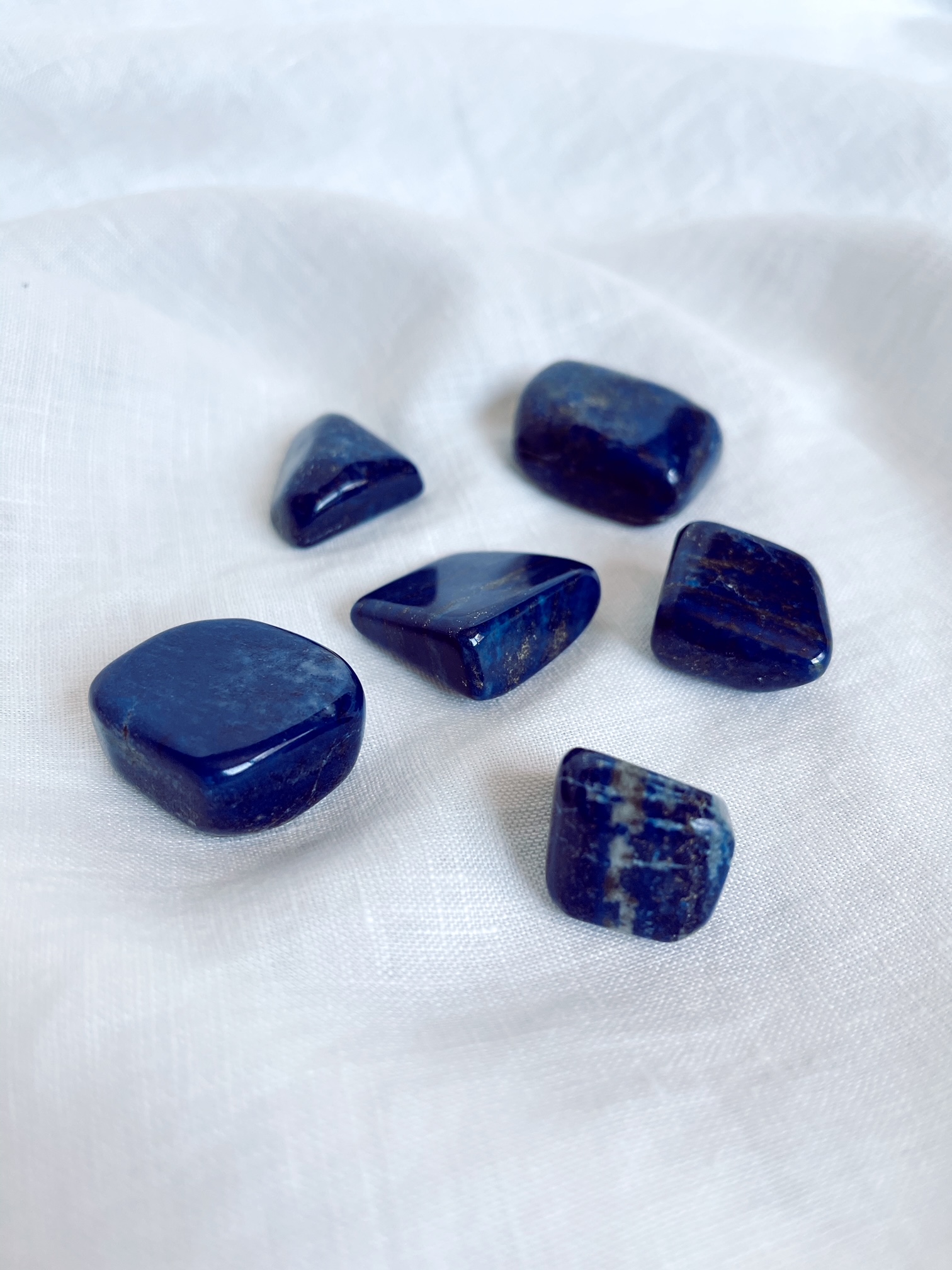 Lapis Lazuli Trommelstenen